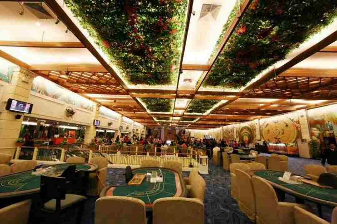 Kho tro choi hap dan tai Poipet Resort Casino