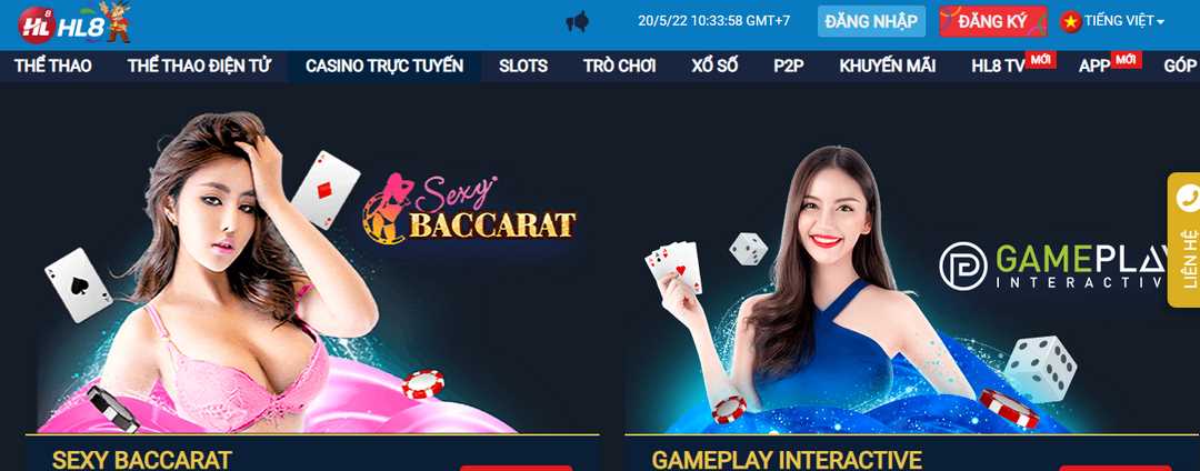 Sảnh chơi casino online cực chất và luôn hút khách